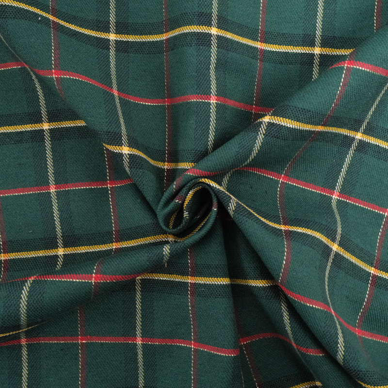 Green Tartan Christmas Tablecloth - 280 cm - Maison Klem